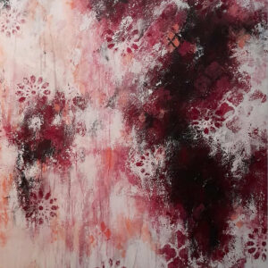 Inikaas (reflection), 2022, AYB 21-22 48, 42 inches by 36 inches, without frame, Acrylics on Canvas